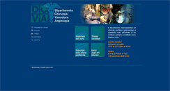 Desktop Screenshot of dipartimentovascolare.com